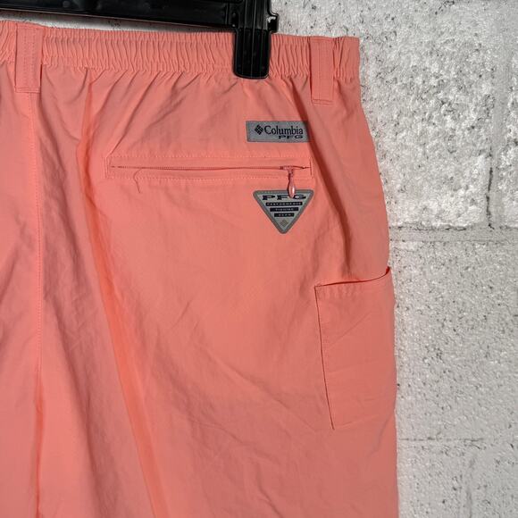 Columbia Men's 8" Back Cast III Upf 50 Water Short Sorbet, XL - Picture 5 of 6